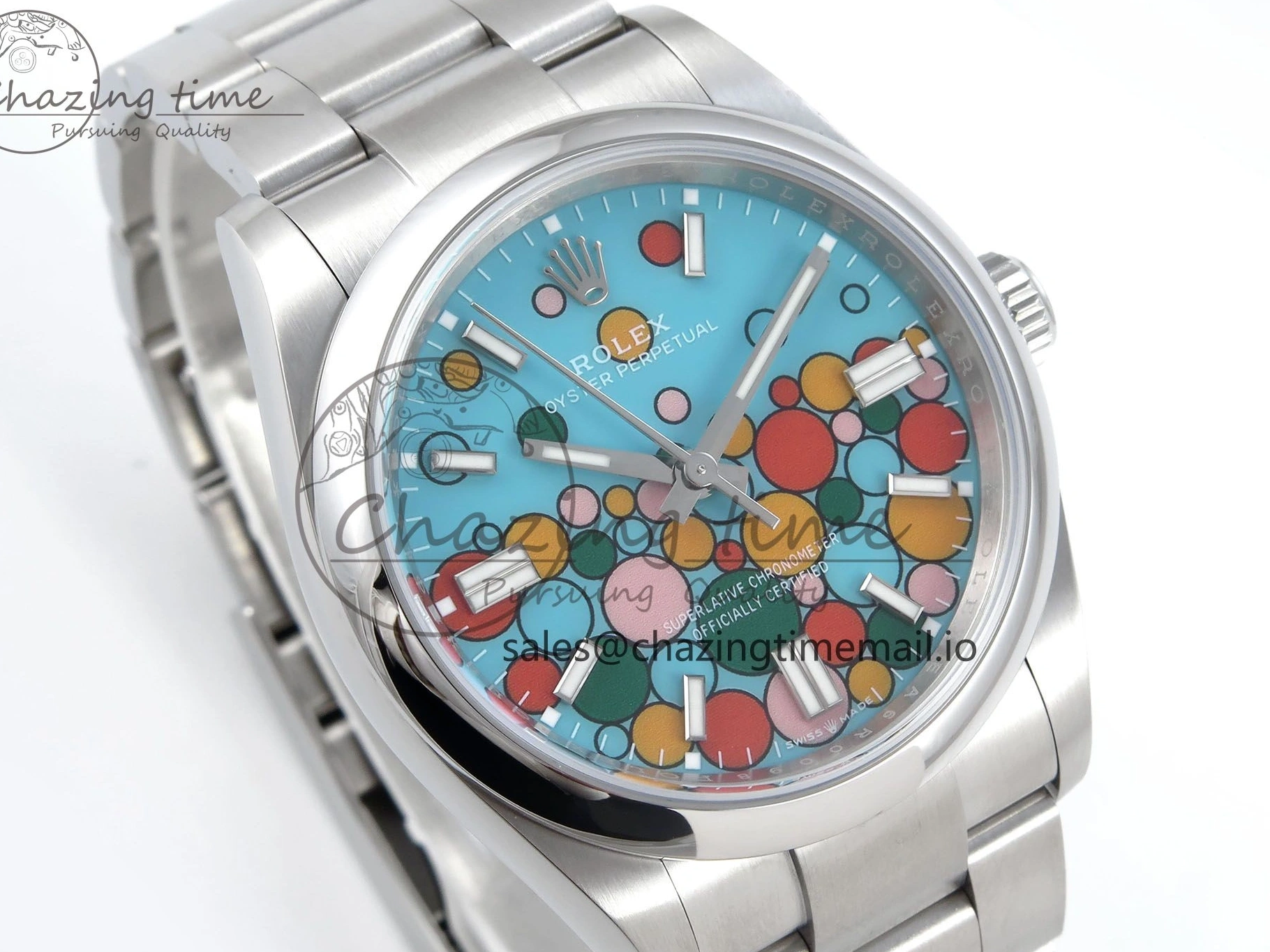 MiroTime 0326 Oyster Perpetual 126000 36mm EWEF Best Edition 904L Steel Celebration Dial A Timeless 781